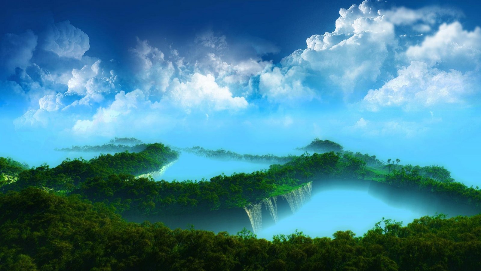 Beautiful Waterfall Desktop Wallpaper HD Nature
