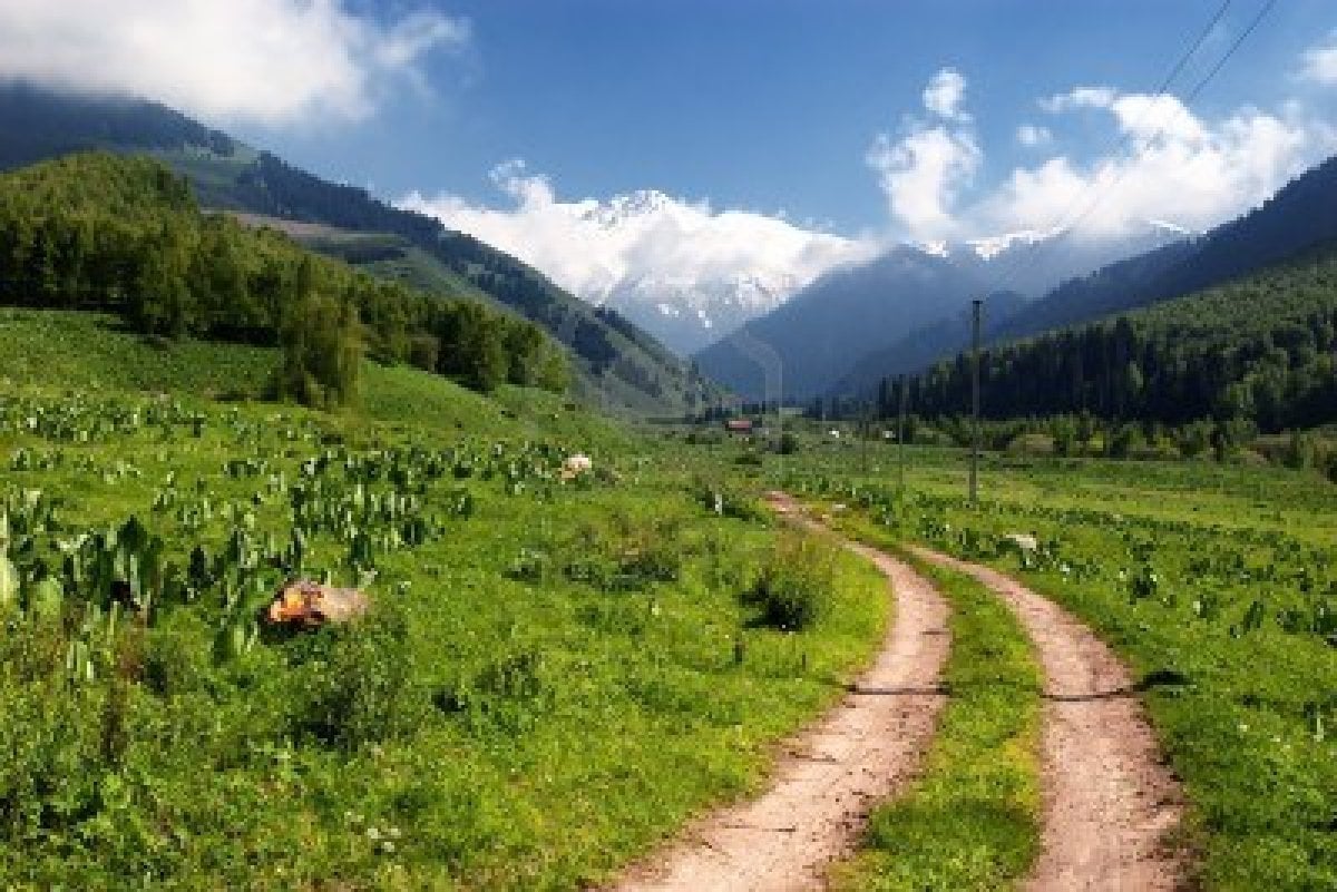 Countryside Road In The Spring Mountains 1200x801 pixel Nature HD