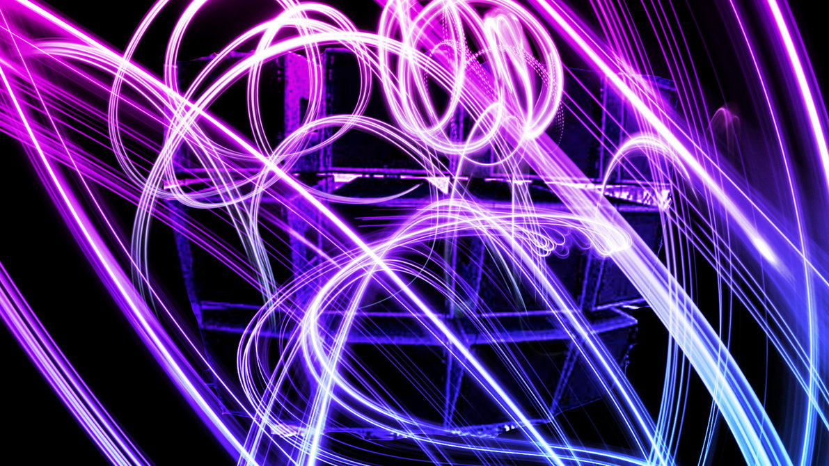 Neon lights background by Joe Chacho on