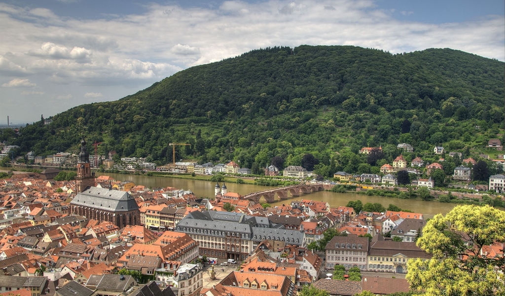 Heidelberg Germany River Resolution Wallpaper