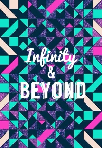 Infinity and Beyond Wallpaper Handmade Wallpaper Pinterest 400x582
