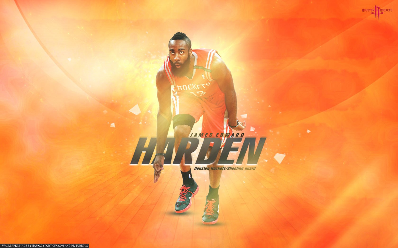 43+] James Harden Rockets HD Wallpaper - WallpaperSafari