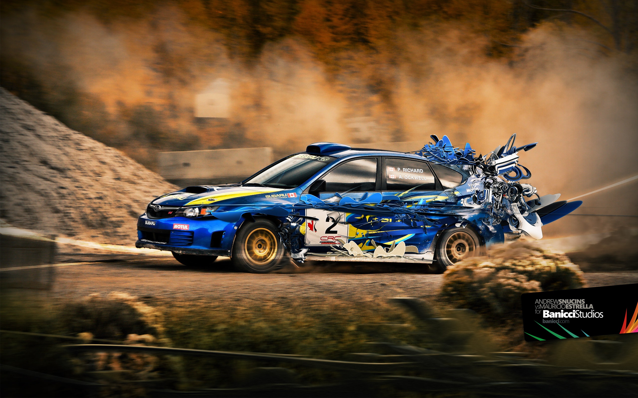 Subaru Impreza Wrx Transformation Desktop Wallpaper And Stock Photos