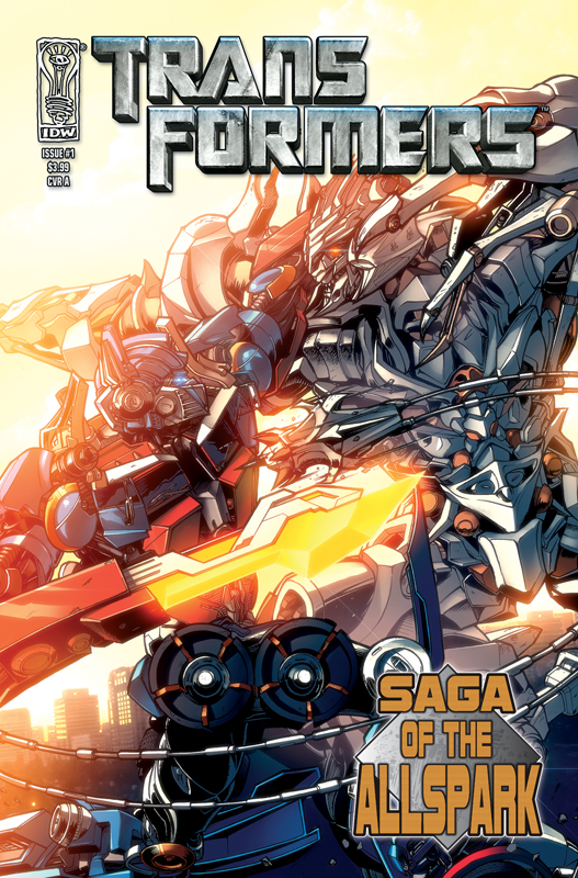 Transformers Ic Saga Of The Allspark Issue Cover A