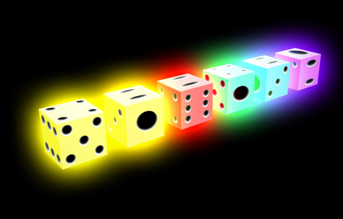 Dice Five Red Wallpaper High Definition