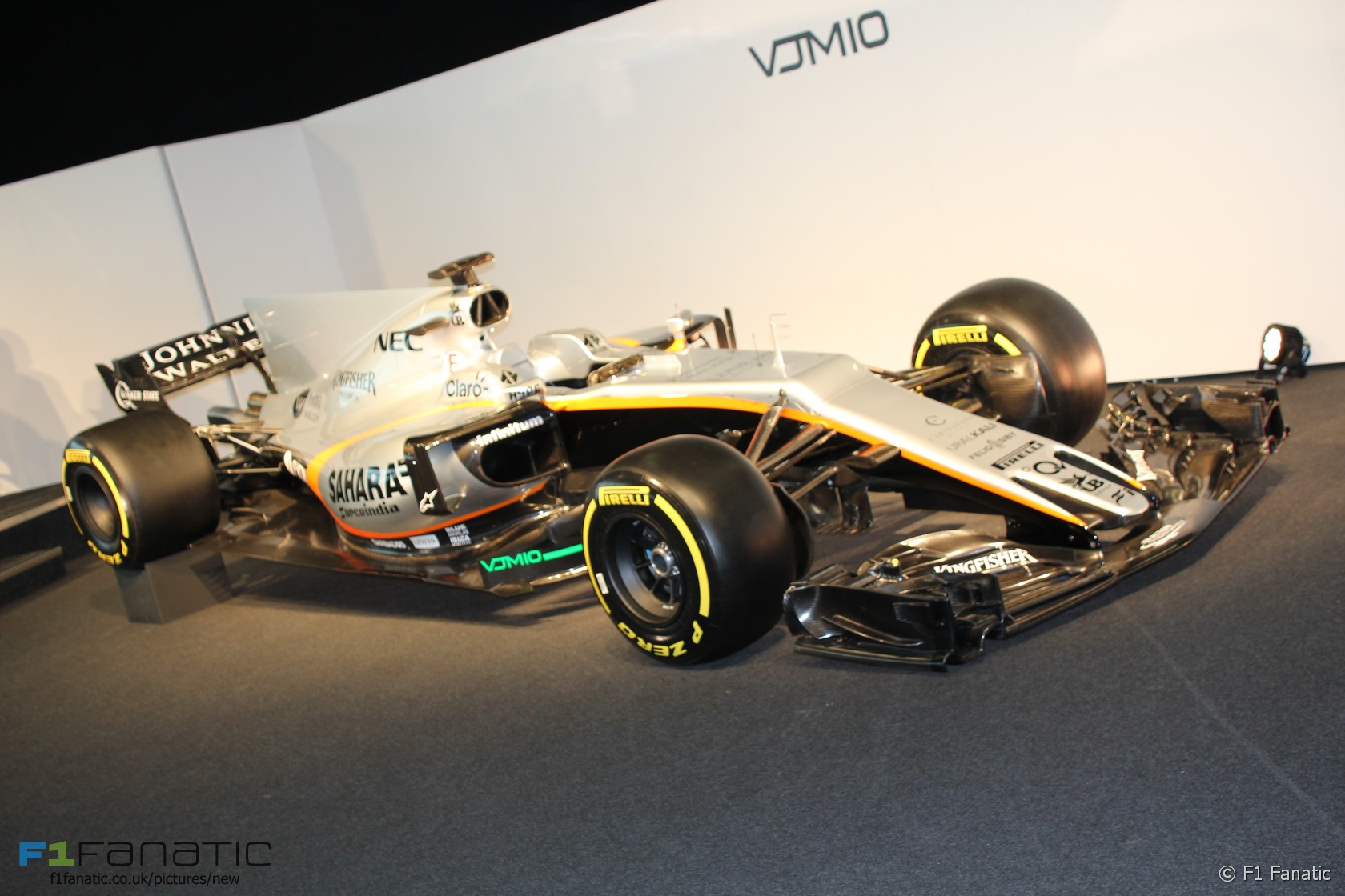 Pictures Force India Reveal Their Car At Silverstone