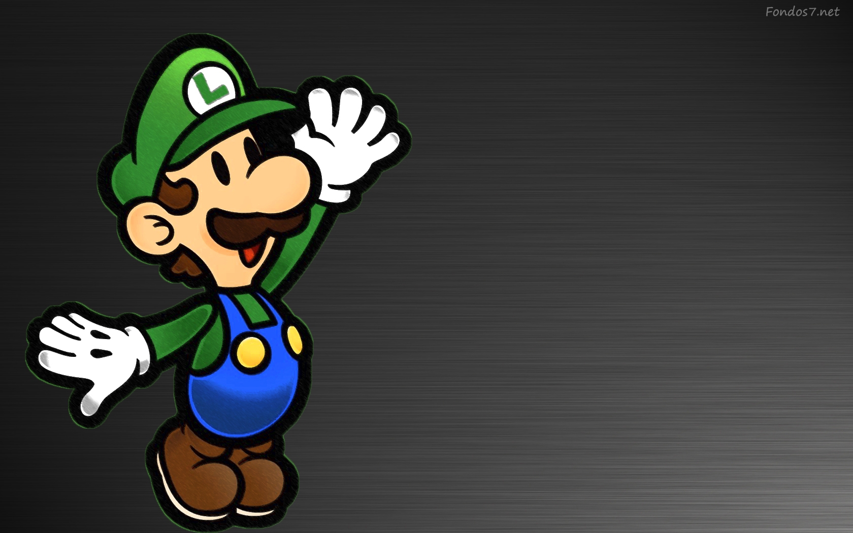 Descargar Fondos De Pantalla Luigi Mario Bross HD Widescreen Gratis