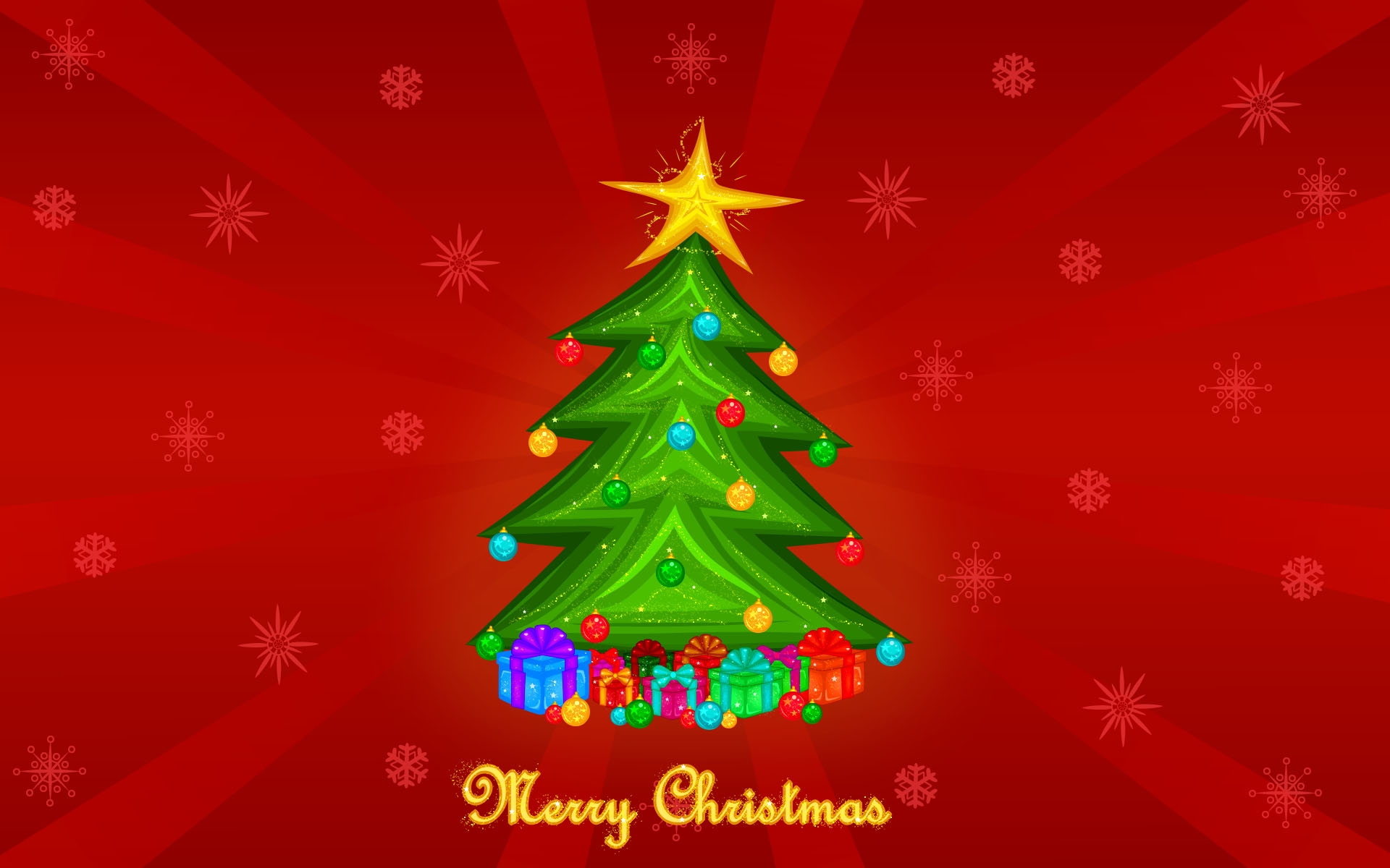 Christmas Tree Quality Collection Wallpaper Merry