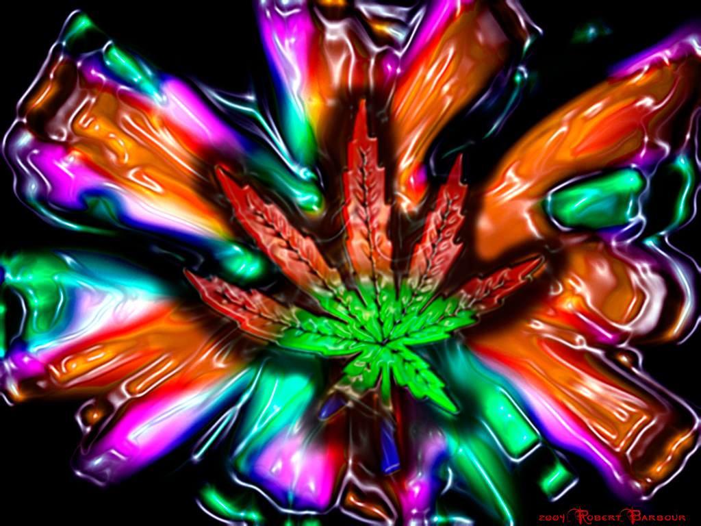 abstract weed wallpaper