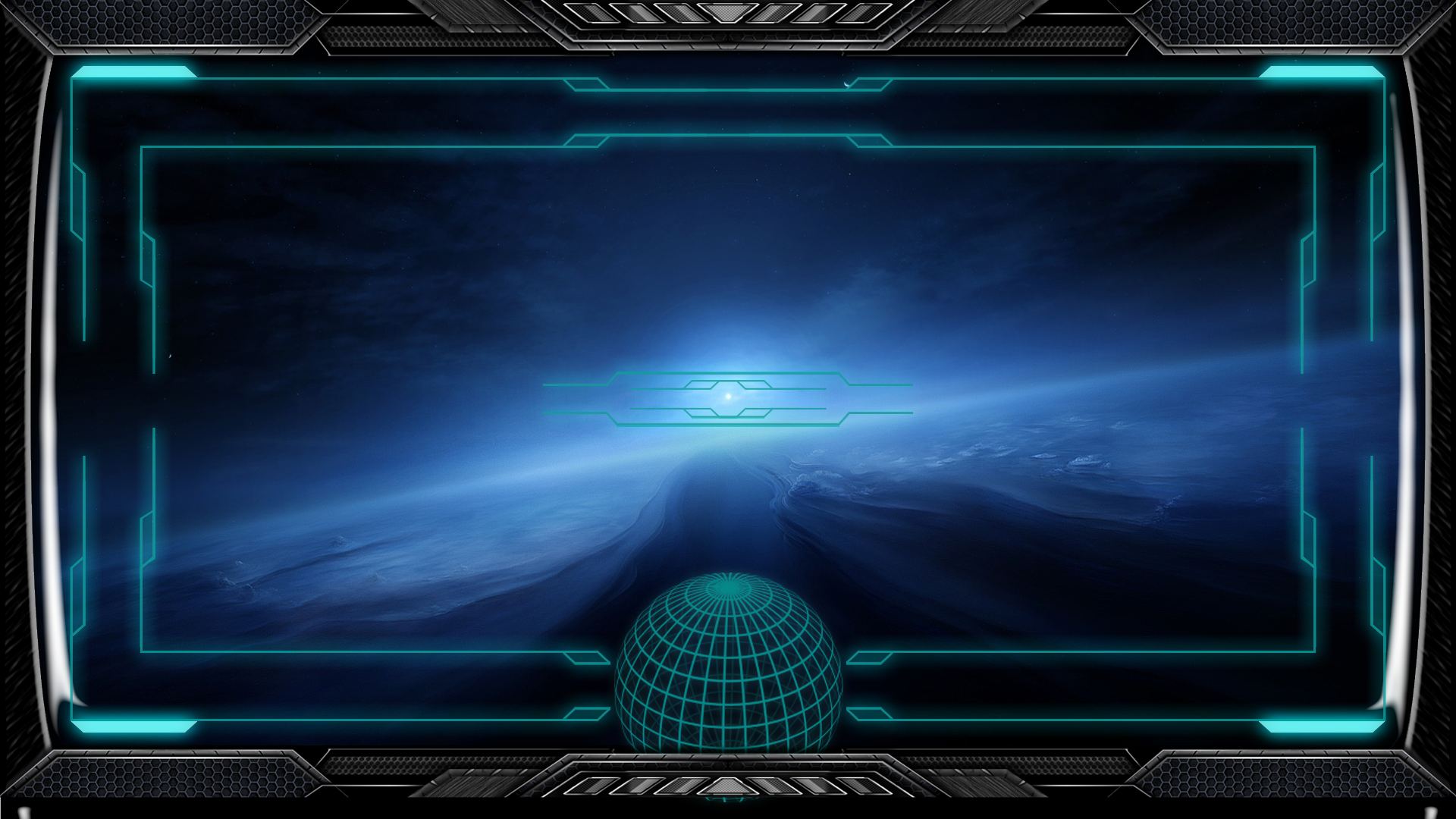 Interface Space Ship Wallpaper By Exostyx Customization