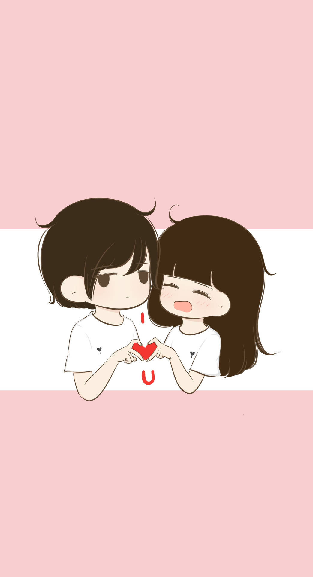 Cute Couple Matching Wallpaper