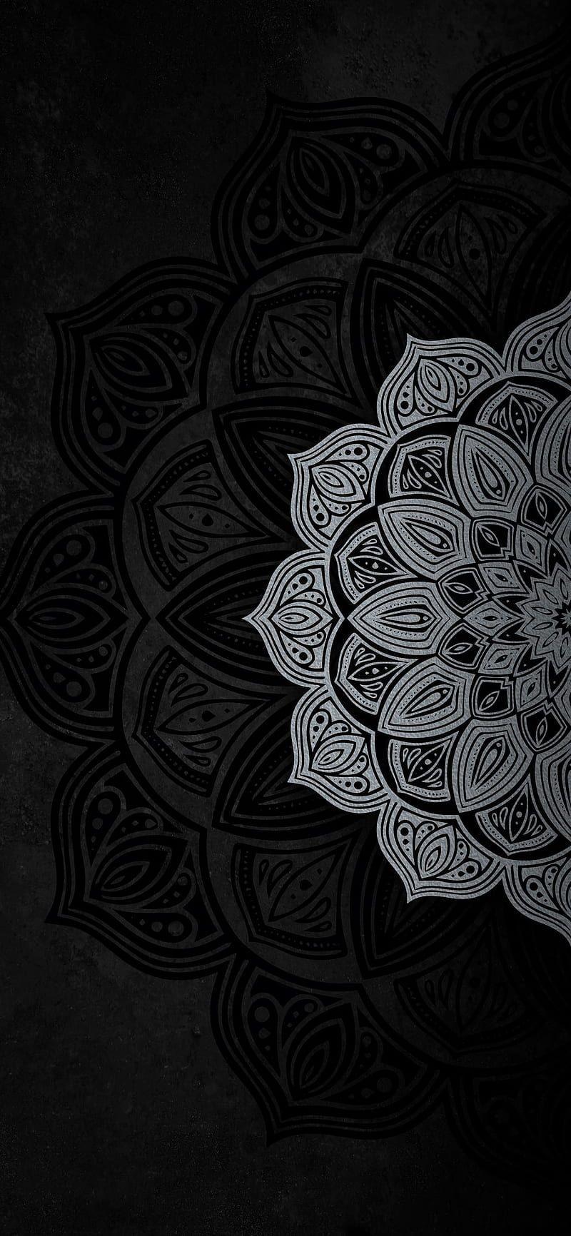 Free download 1170x2532px 1080P free download Black mandala HD mobile  [800x1733] for your Desktop, Mobile & Tablet | Explore 46+ Black and White Mobile  Wallpapers | Wallpaper Black And White, White And