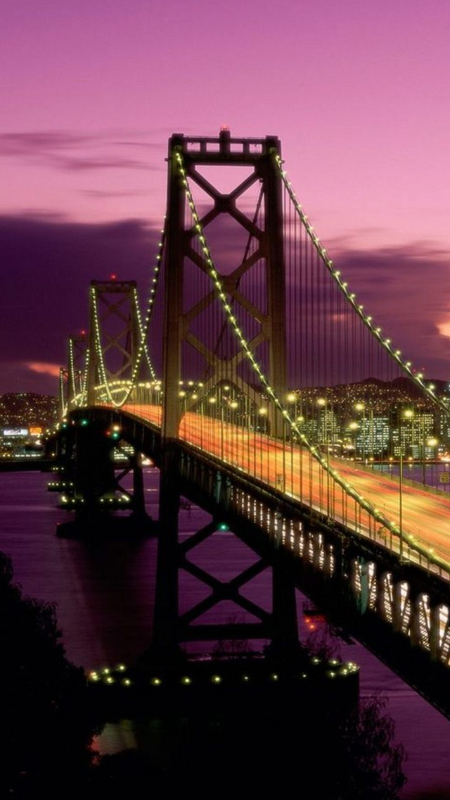 Bridge California iPhone 5s Wallpaper