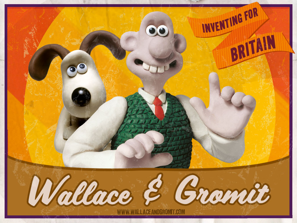 Wallpapers Wallace and Gromit 1024x768