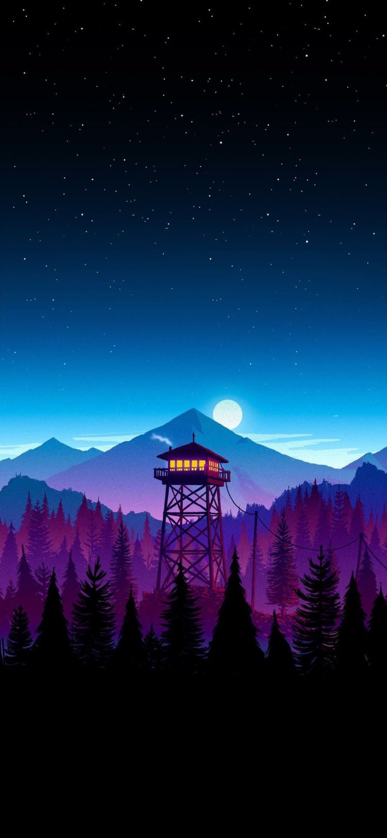Low poly Watchtower Low poly Environments in 2019 Minimalist