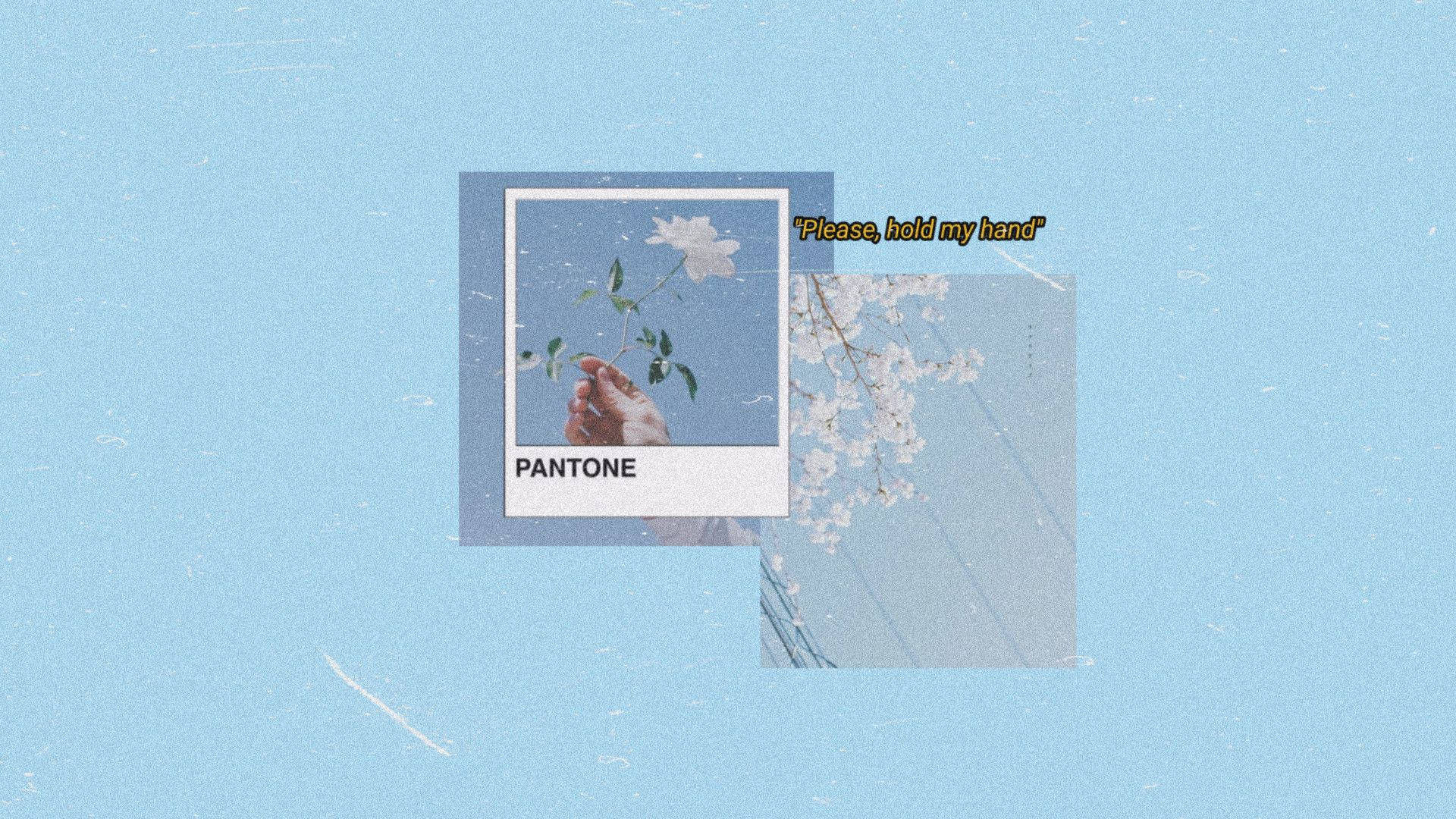 Cute Pastel Blue Aesthetic Wallpaper