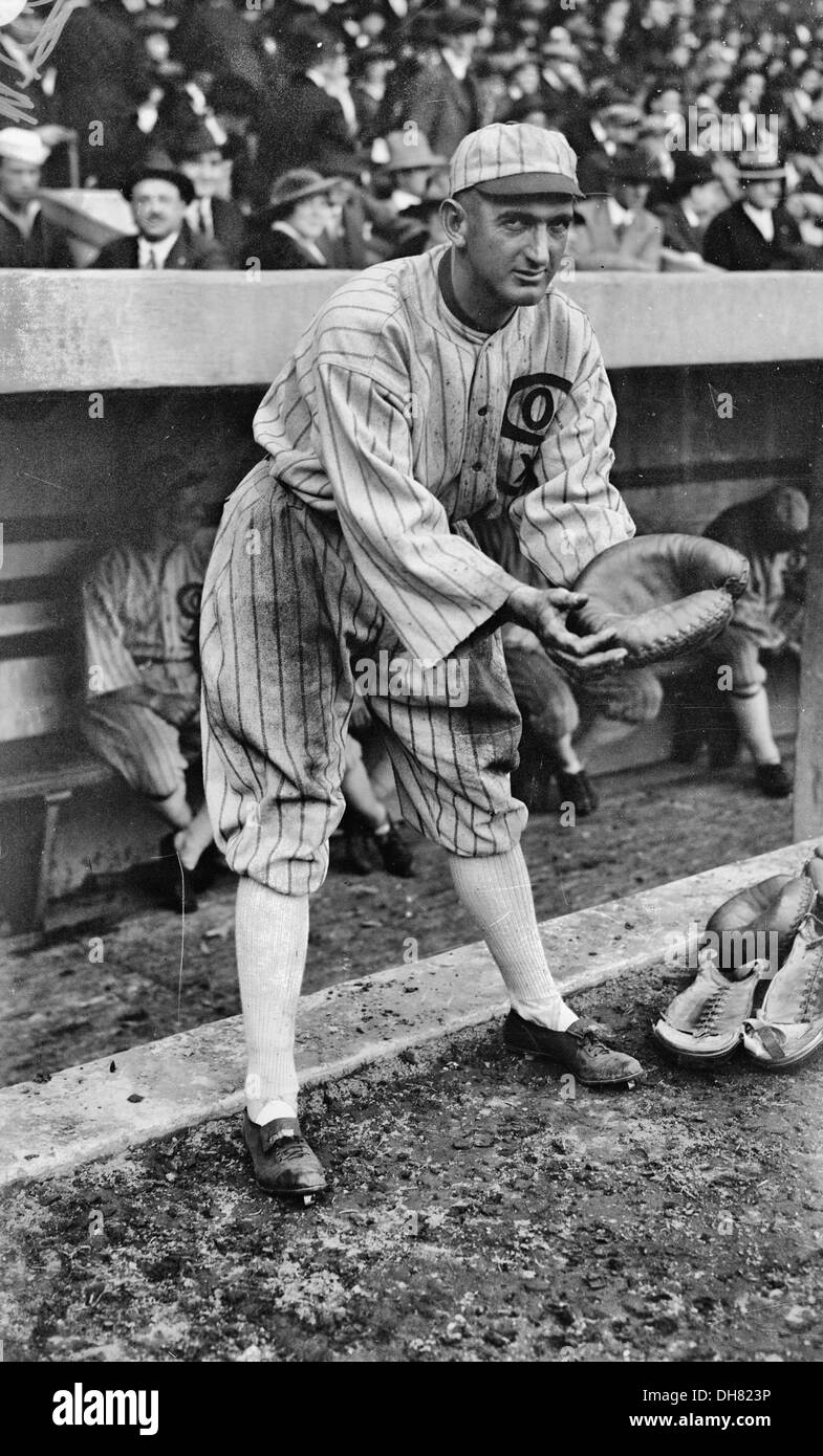 Shoeless Joe Jackson posing as catcher Chicago AL baseball 785x1390