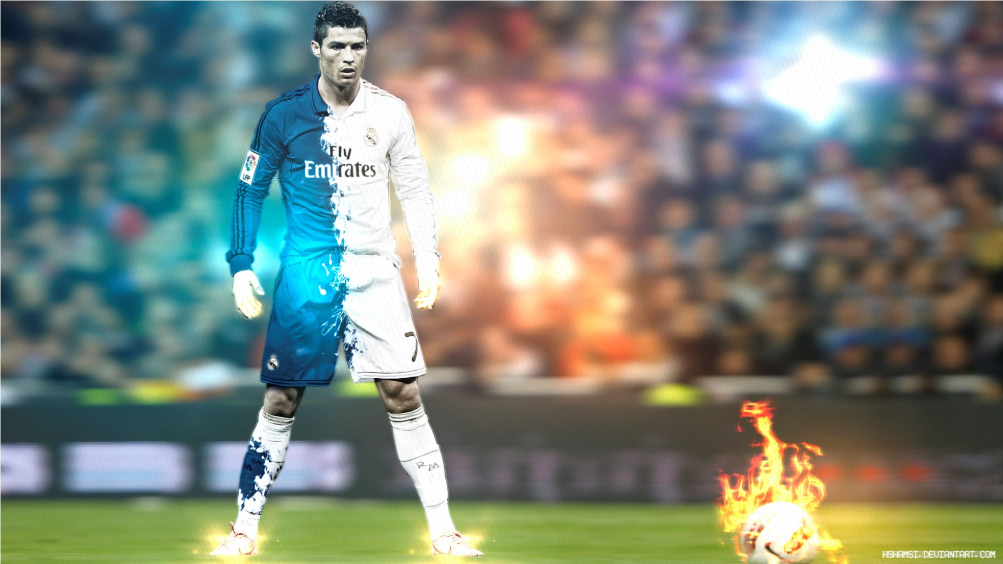 Cristiano Ronaldo Wallpaper By Hshamsi