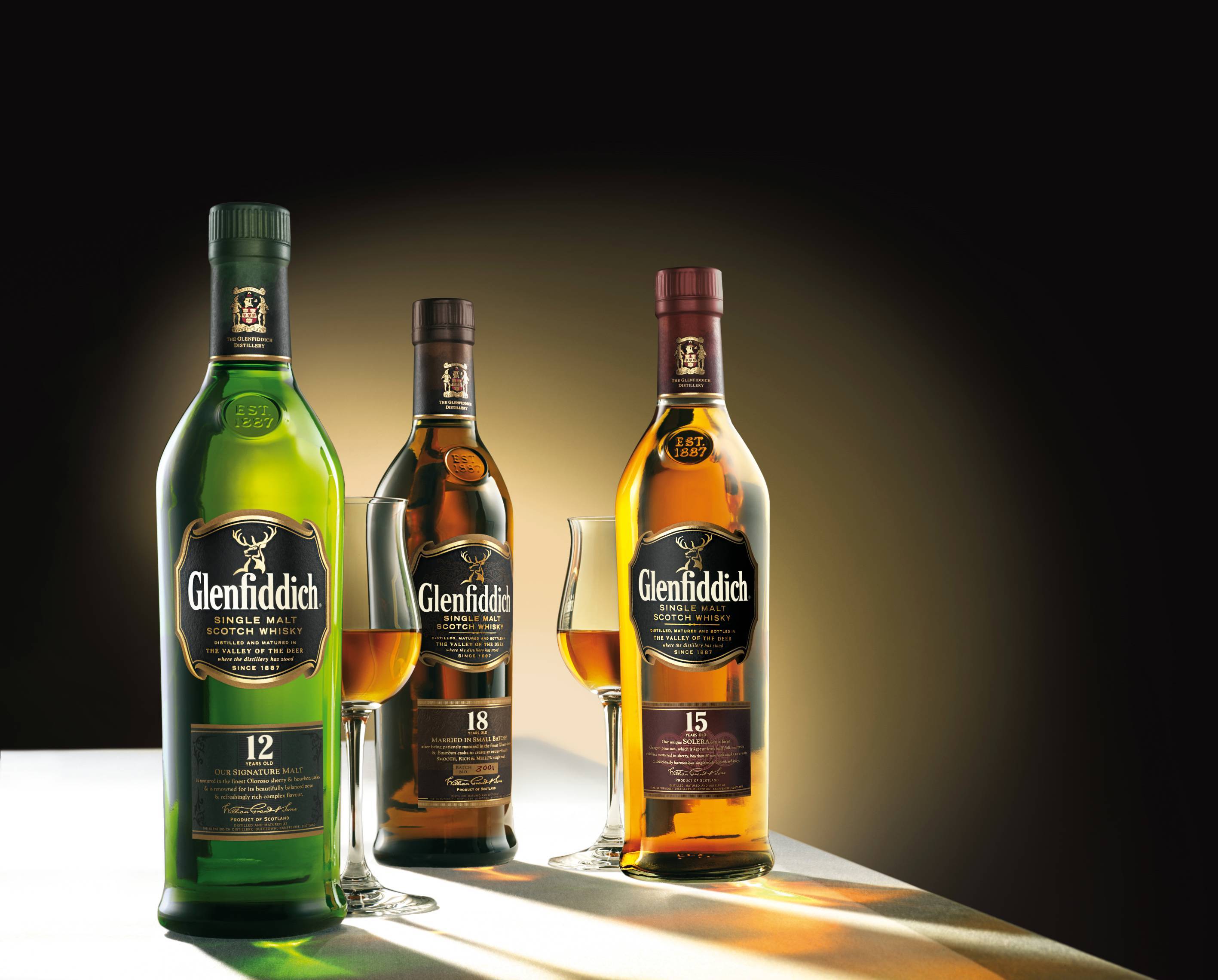 Exquisite Whisky Collection Wallpaper