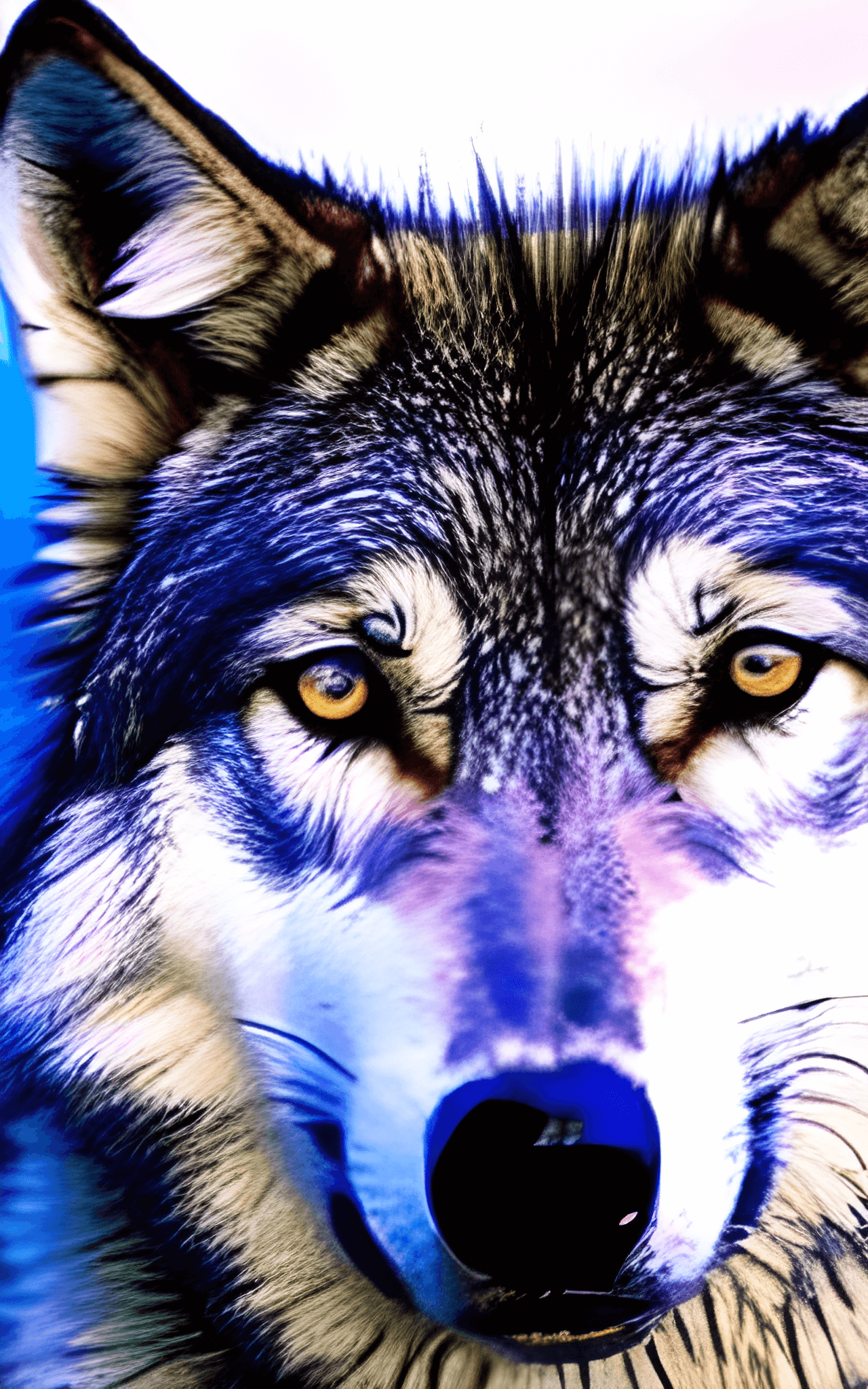 Wolf Aesthetic Wallpaper