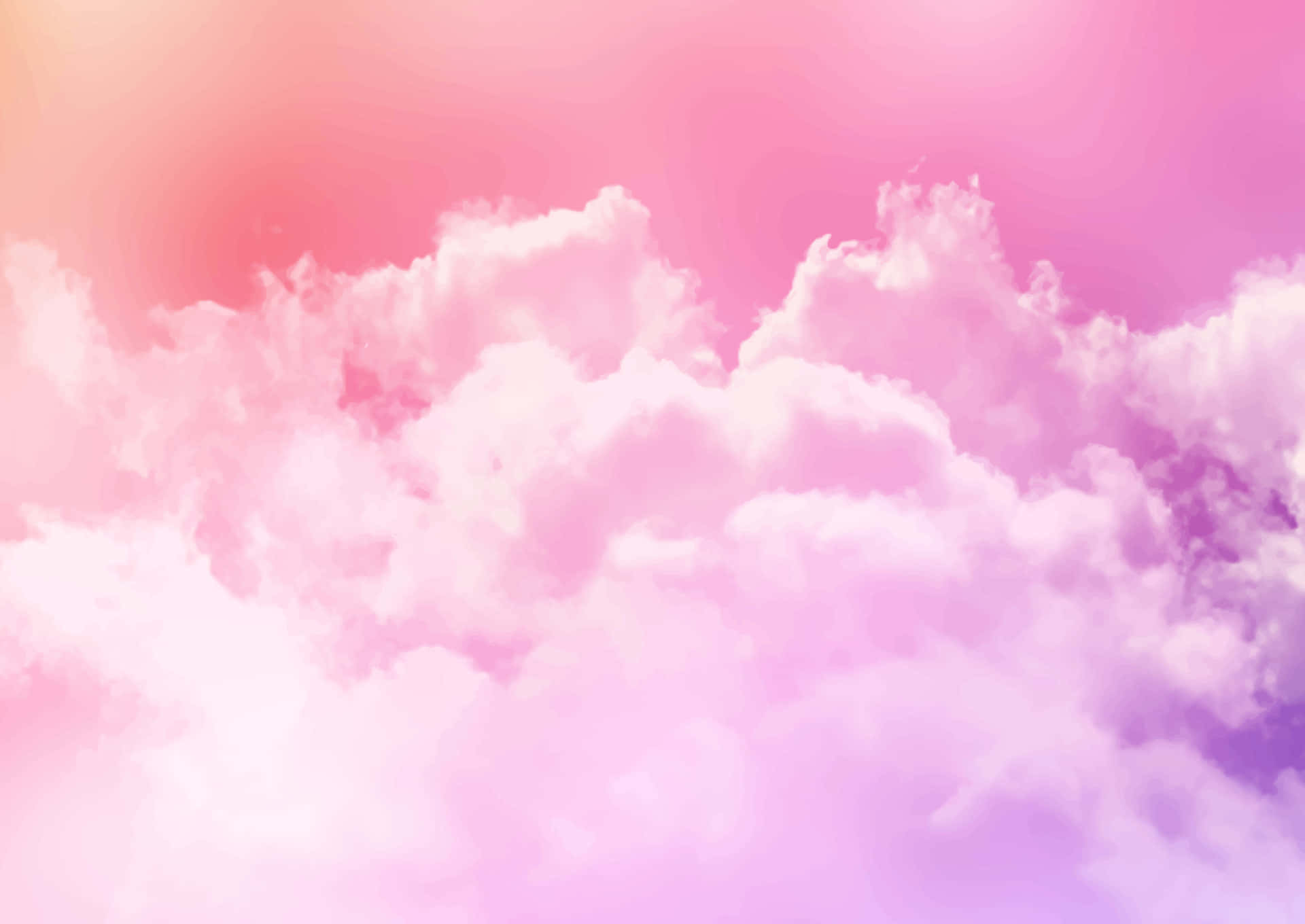 Pink Cotton Candy Wallpaper