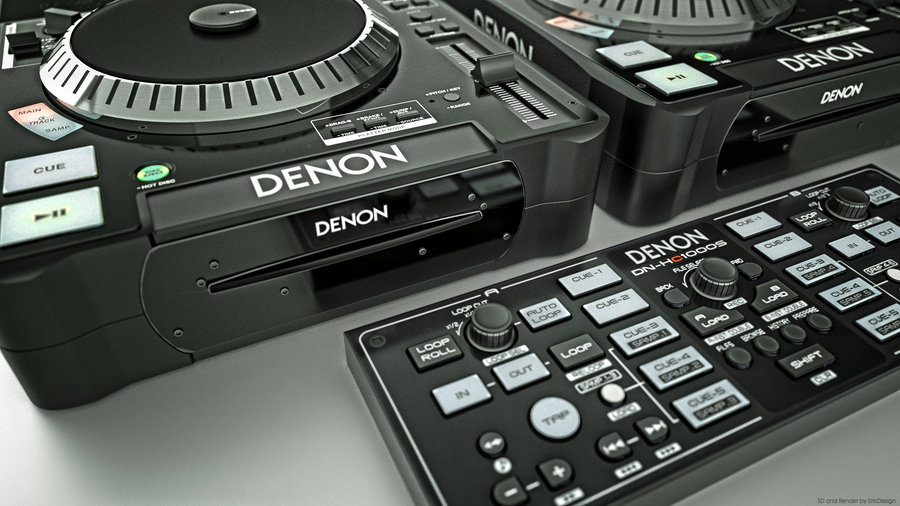 Dj Series Denon 3d HD By 3dericdesign