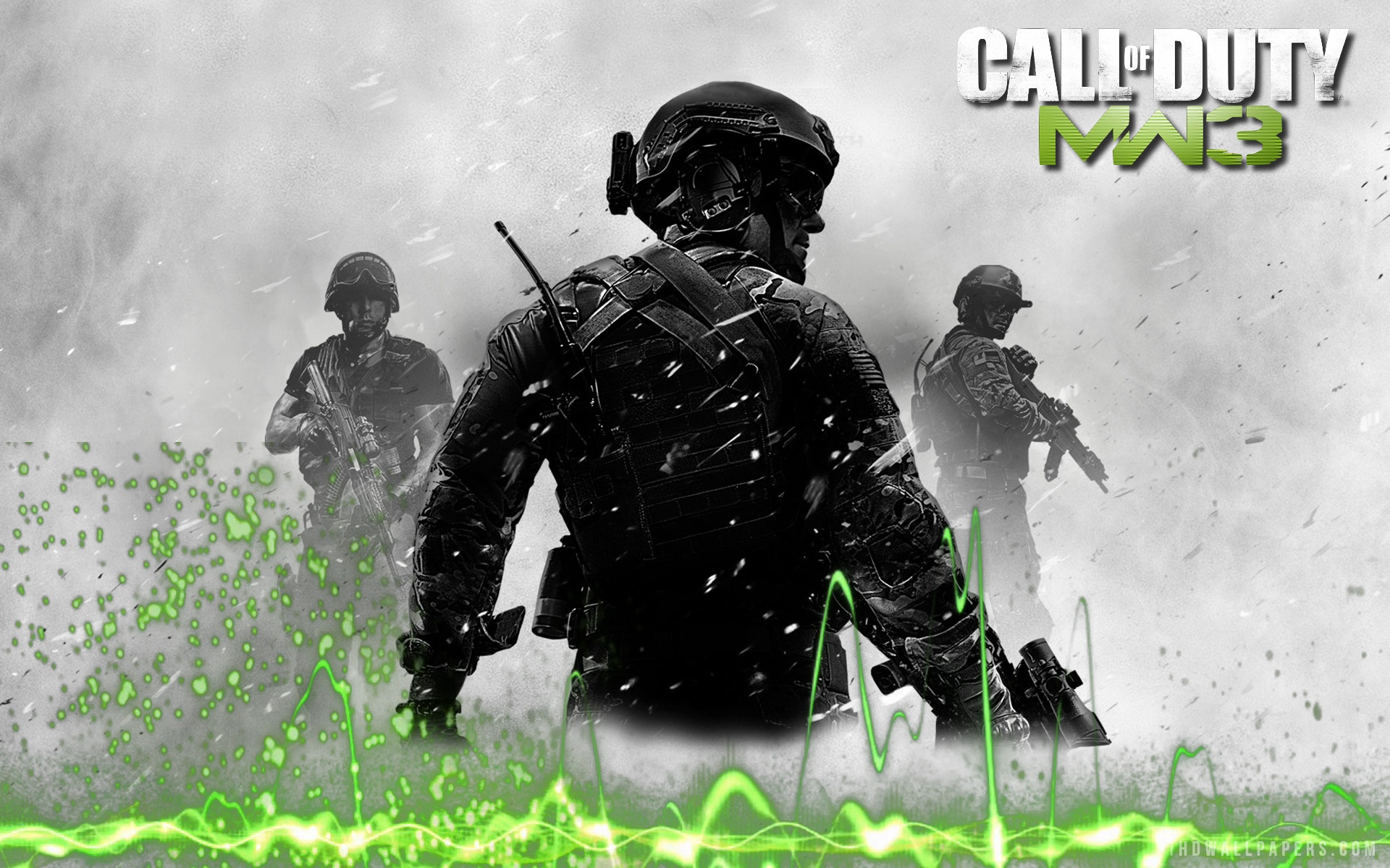 Call of Duty Modern Warfare 3 HD Wide Wallpaper   1920x1200 Resolution