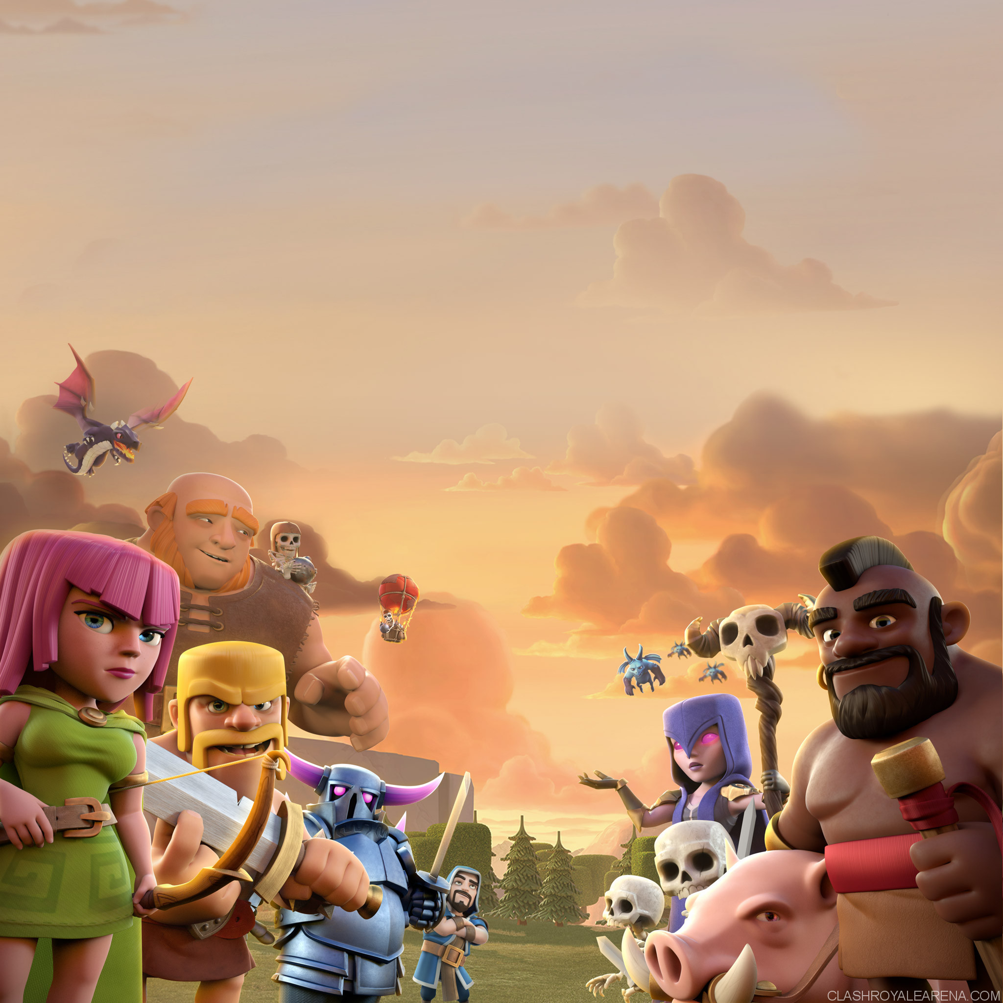 download free clash royale update