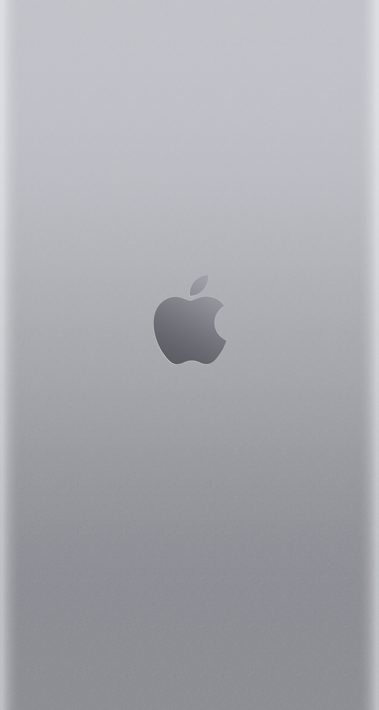 Fonds D Cran iPhone iPad Mac Avec Logo Apple En Gris Sid Ral Argent