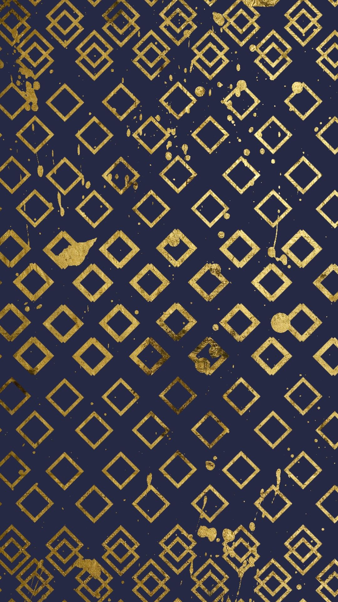 Navy Gold iPhone Wallpapers on