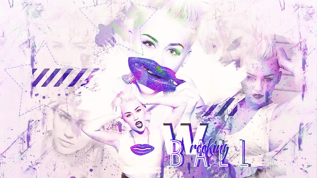 Wallpaper Wrecking Ball Miley Cyrus By Danimonstereditions On