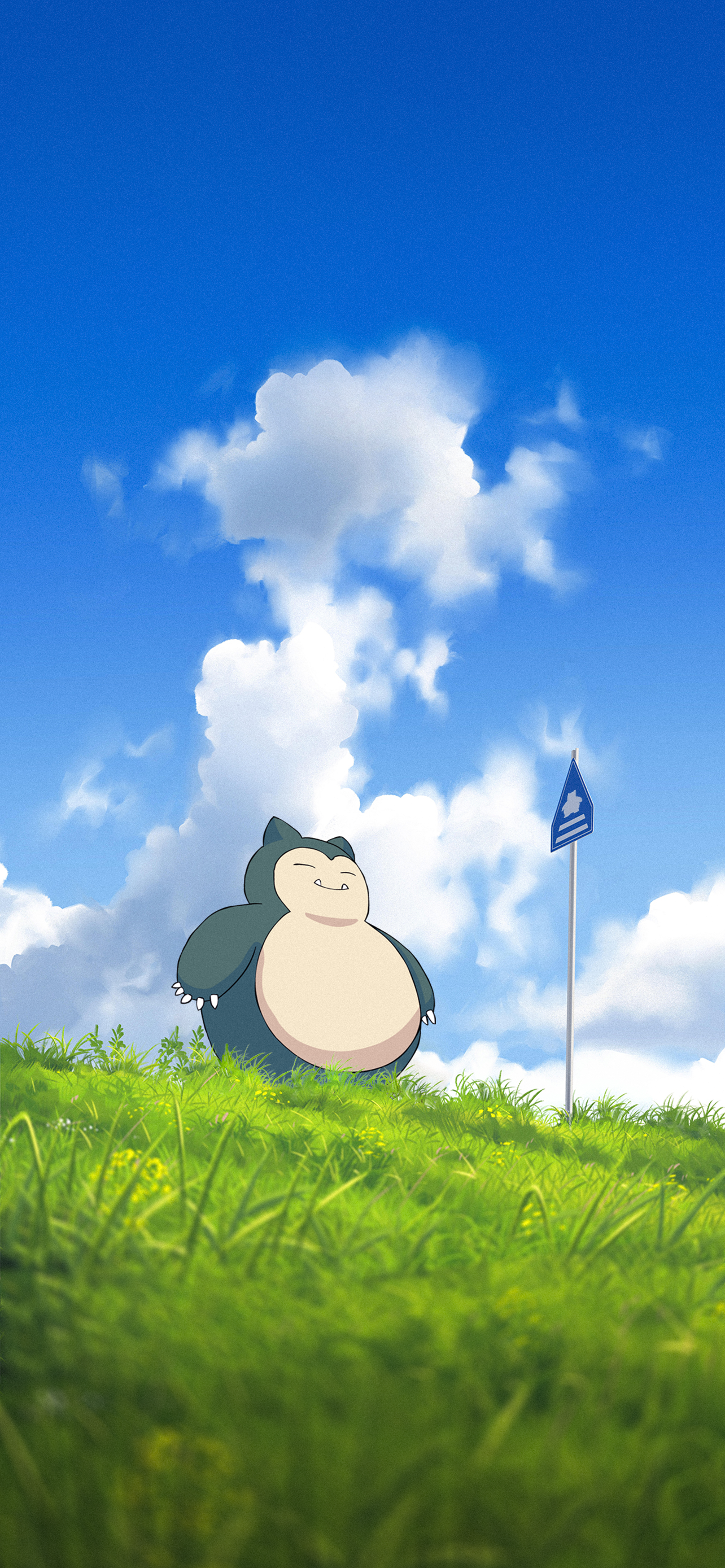 Snorlax Crossing riphonewallpapers