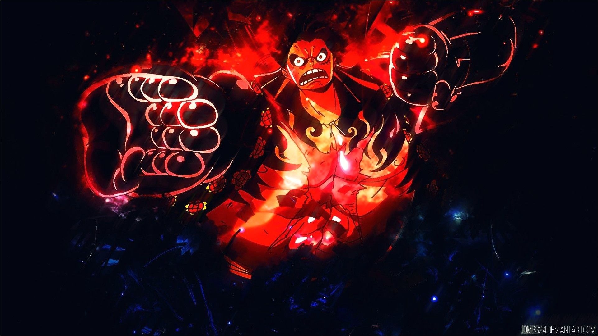 Monkey D. Luffy Gear 5 in One Piece 4k Wallpaper