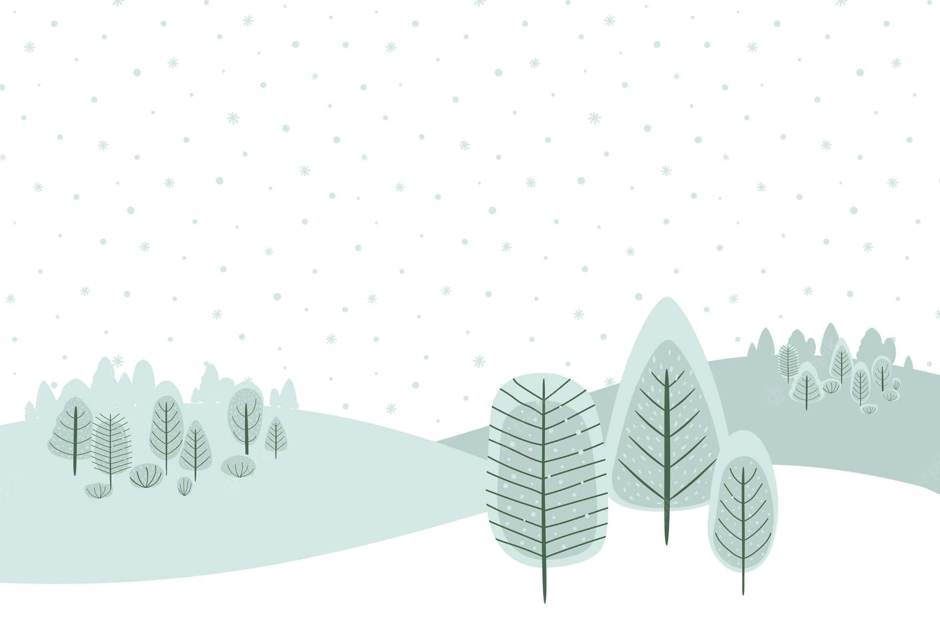 Simple Winter Wallpaper