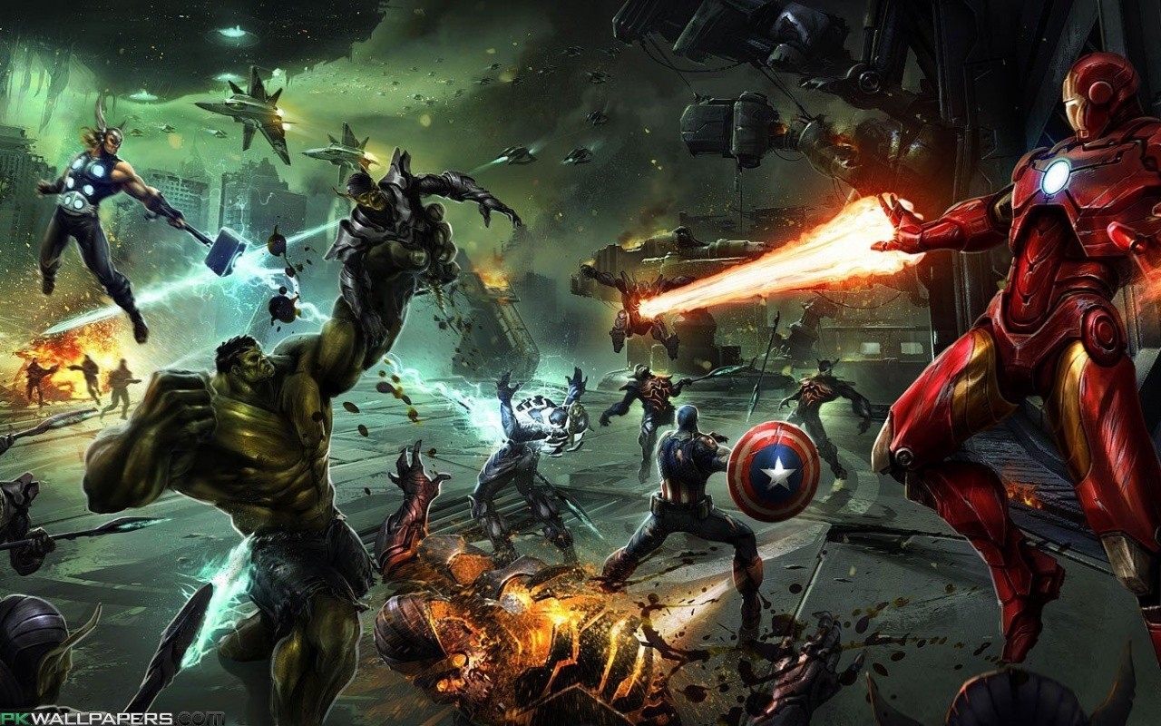 Hulk Ic Character Iron Man Thor Captain America Concept Art The