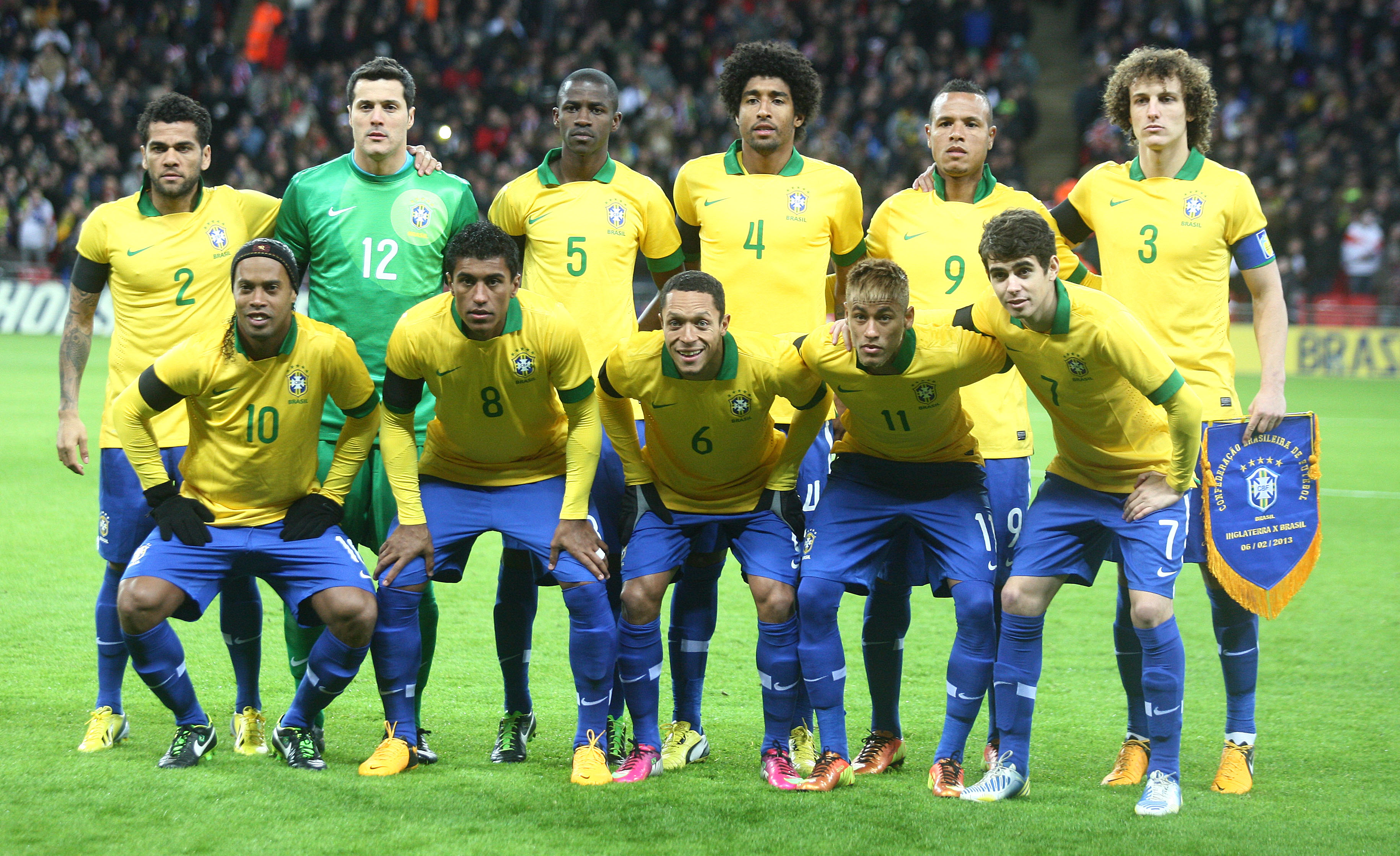 Brazil National Football Team HD Wallpaper