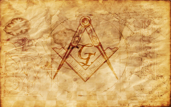 Wallpaper Painting Leonardo Da Vinci Masonic