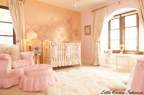 Our Client Wanted Her Nursery To Be Girly Luxurious And Of Course