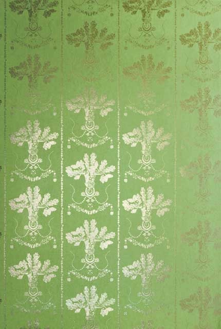 Georgian Green Lucky Charms Wallpaper Style