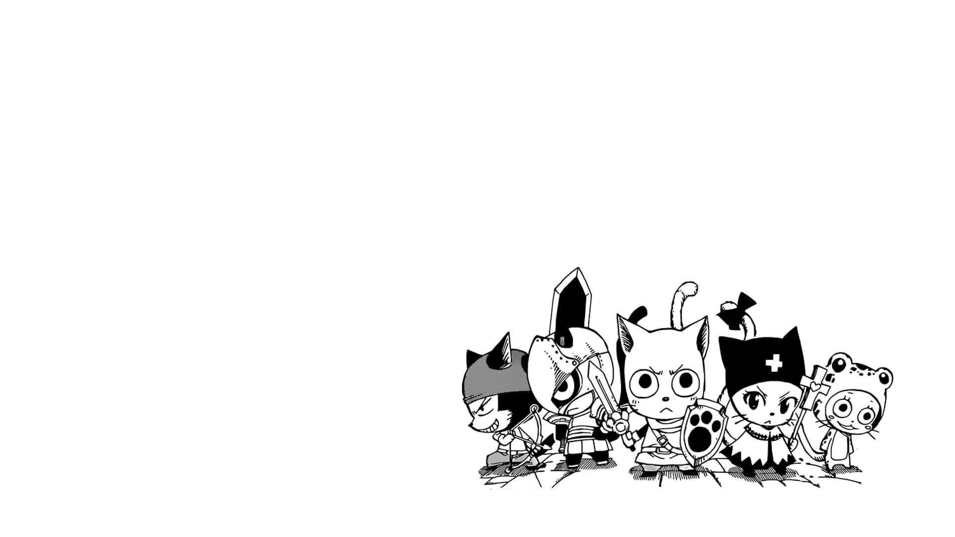 Happy Cats Of Fairy Tail Manga Wallpaper Daily Anime Art