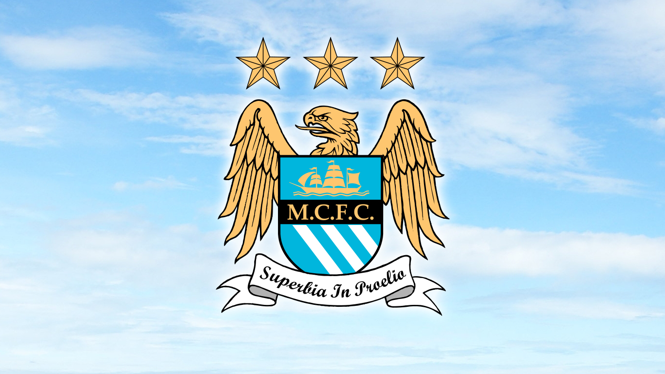 Wallpaper Logo Manchester City Manchester City