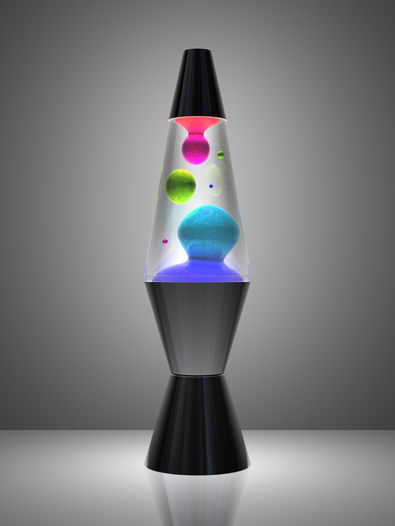 Lava Lamp Color Bubbles