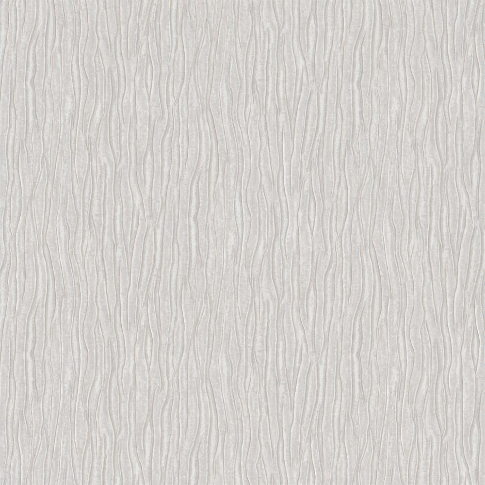 Tiffany Platinum Italian Vinyl Plain Wallpaper Silver Grey Gb181
