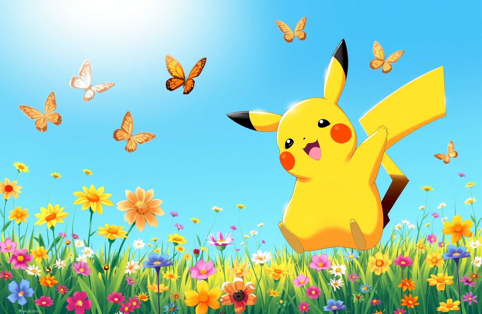 Cute Pikachu Wallpaper