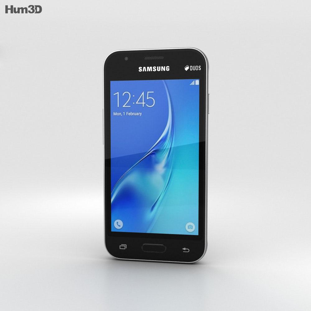 Samsung Galaxy J1 Nxt Black 3d Model Electronics On