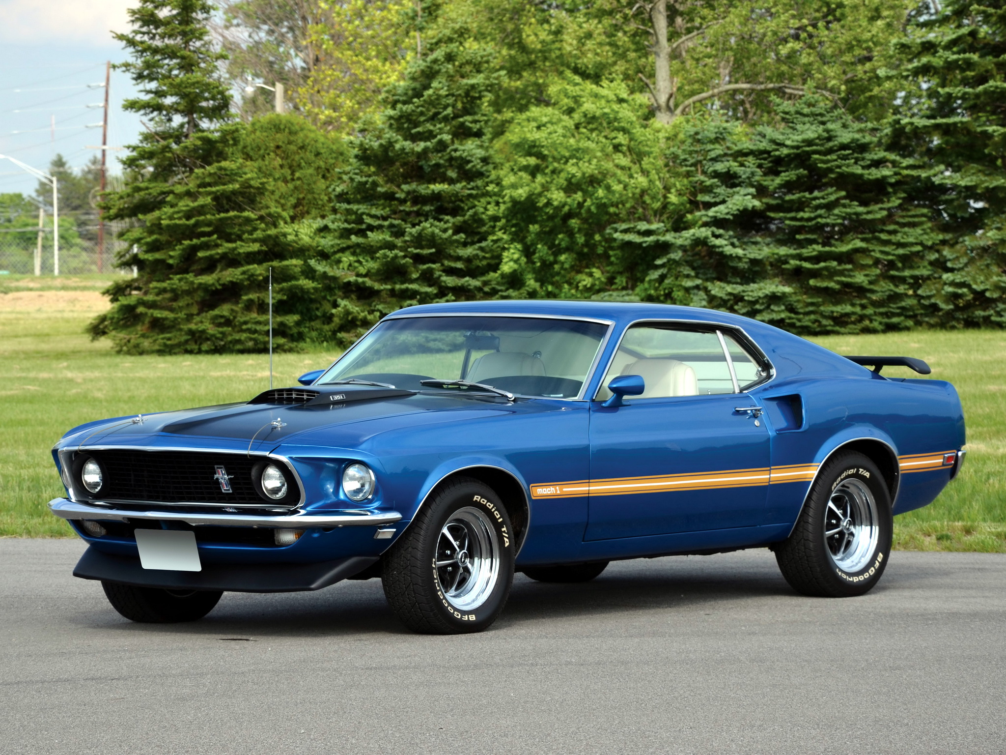 Ford Mustang Mach Muscle Classic D Wallpaper