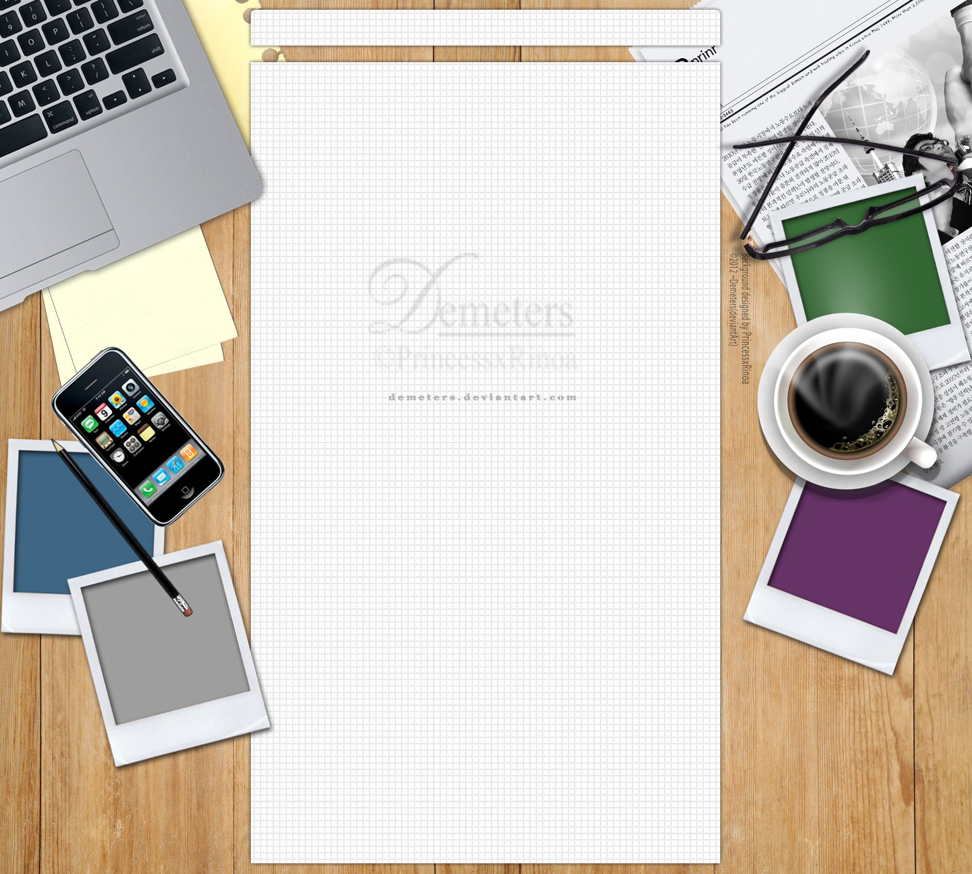 Bg Psd Office Desk Cp3 By Demeters