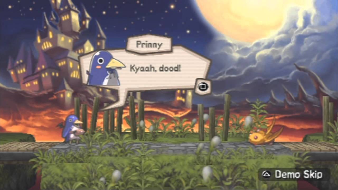 Prinny Can I Really Be The Hero Intro Tutorial Stage Part