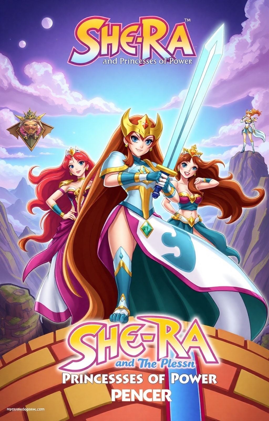 She Ra And The Princesses Of Power Wallpaper