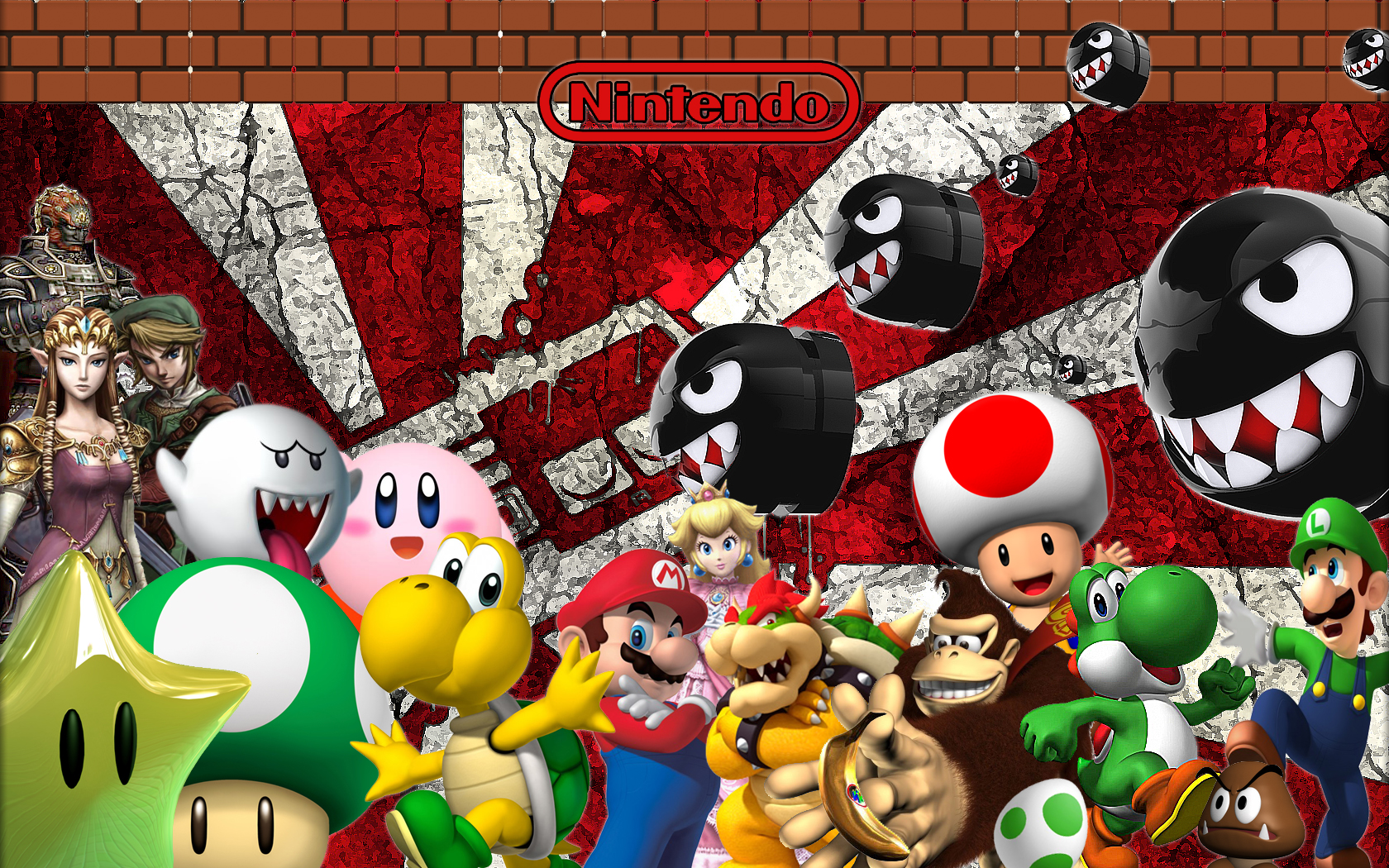 Nintendo Puter Wallpaper Desktop Background Id